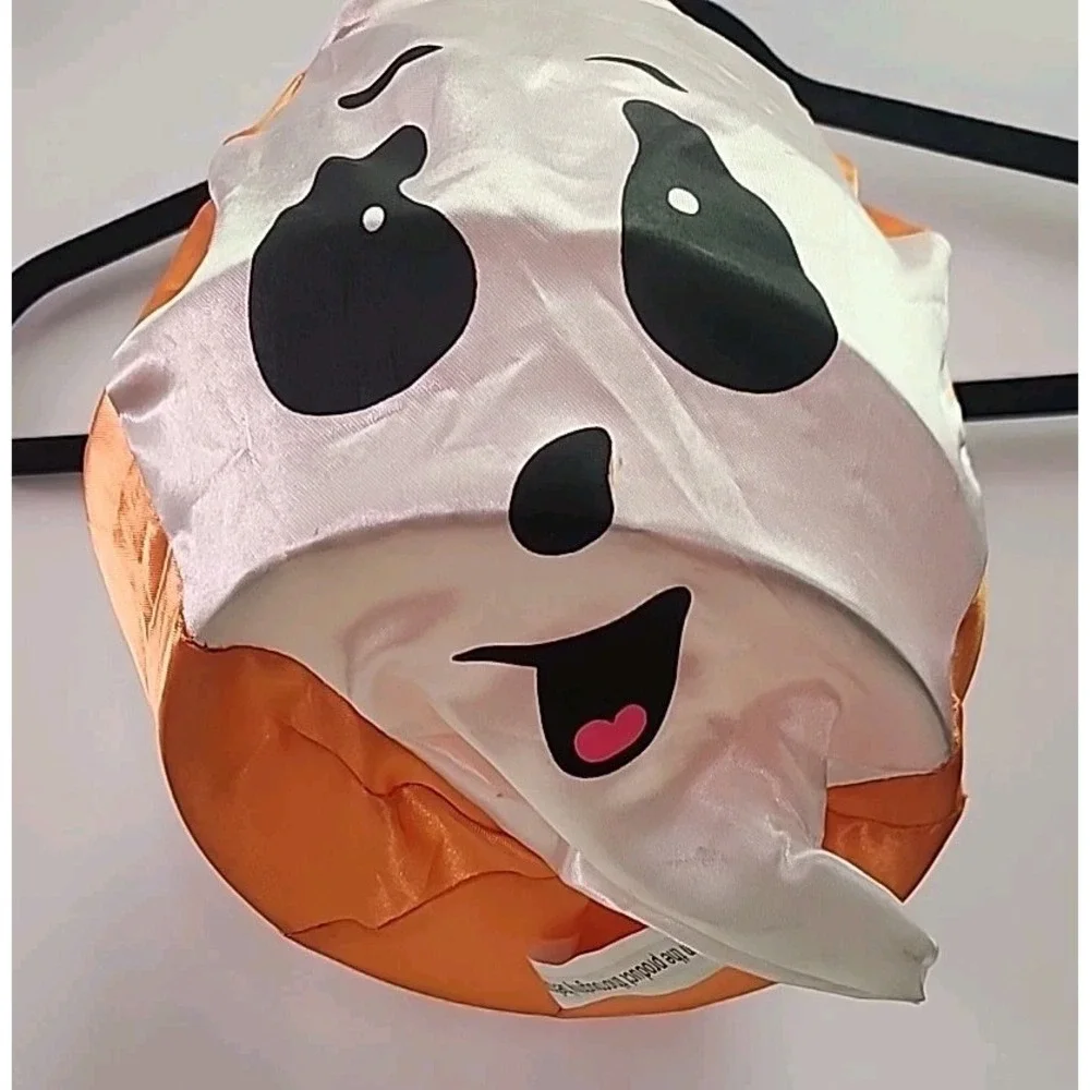 Vintage Ghost Face Trick Or Treat Bag Rare Halloween 90's Cosplay Costume Fun